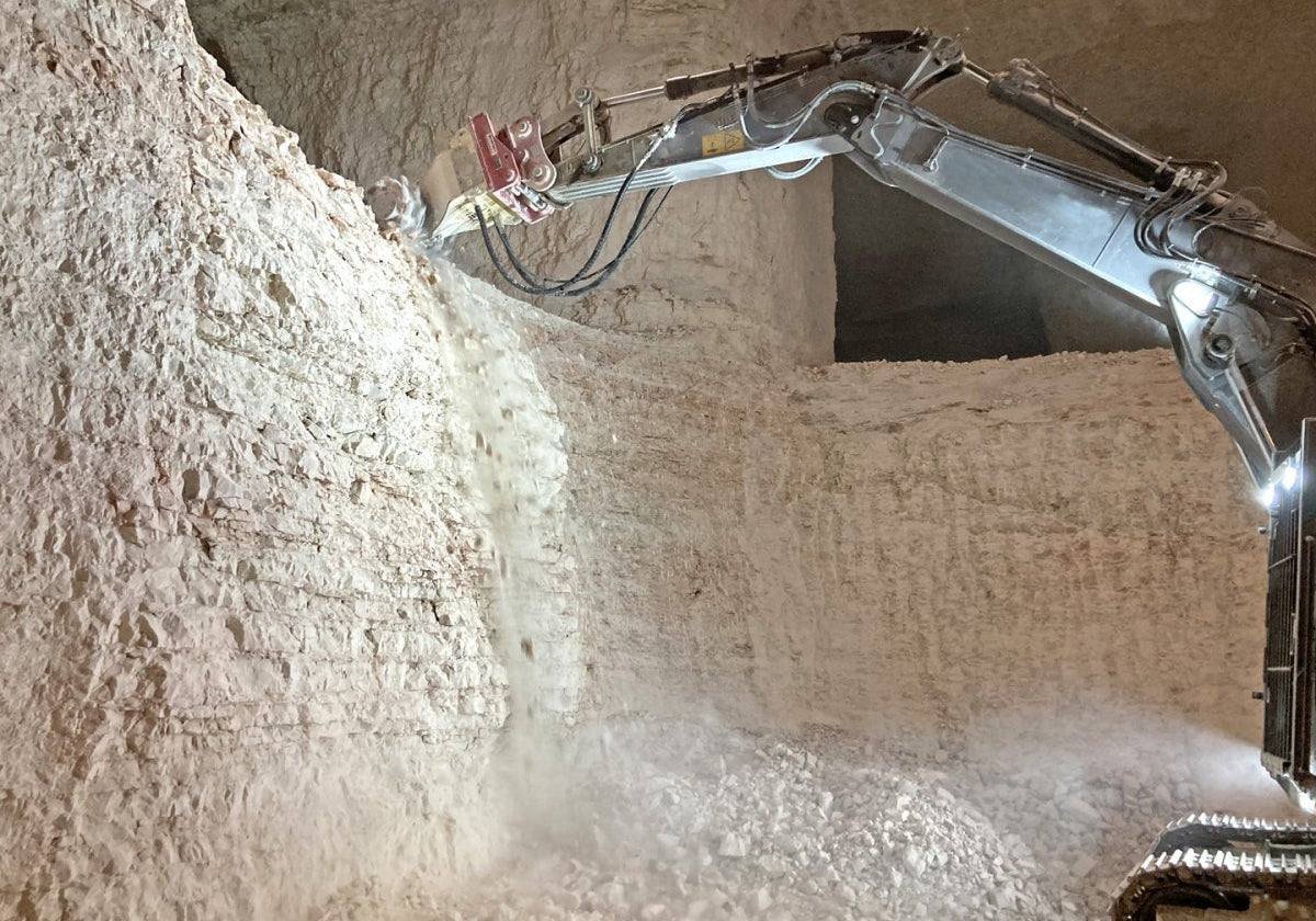 Quarrying With A TF 1100 In A Limestone Cave - zsstore.shop