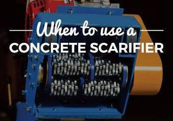 WHEN TO USE A CONCRETE SCARIFIER - zsstore.shop