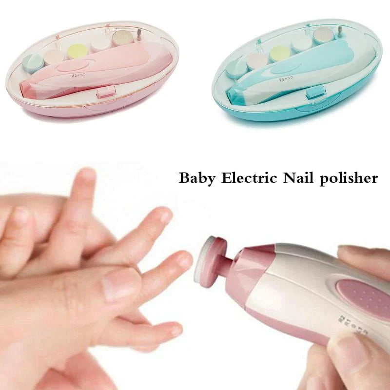 Electric Baby Nail Trimmer – Safe & Silent Grooming for Newborns and Toddlers