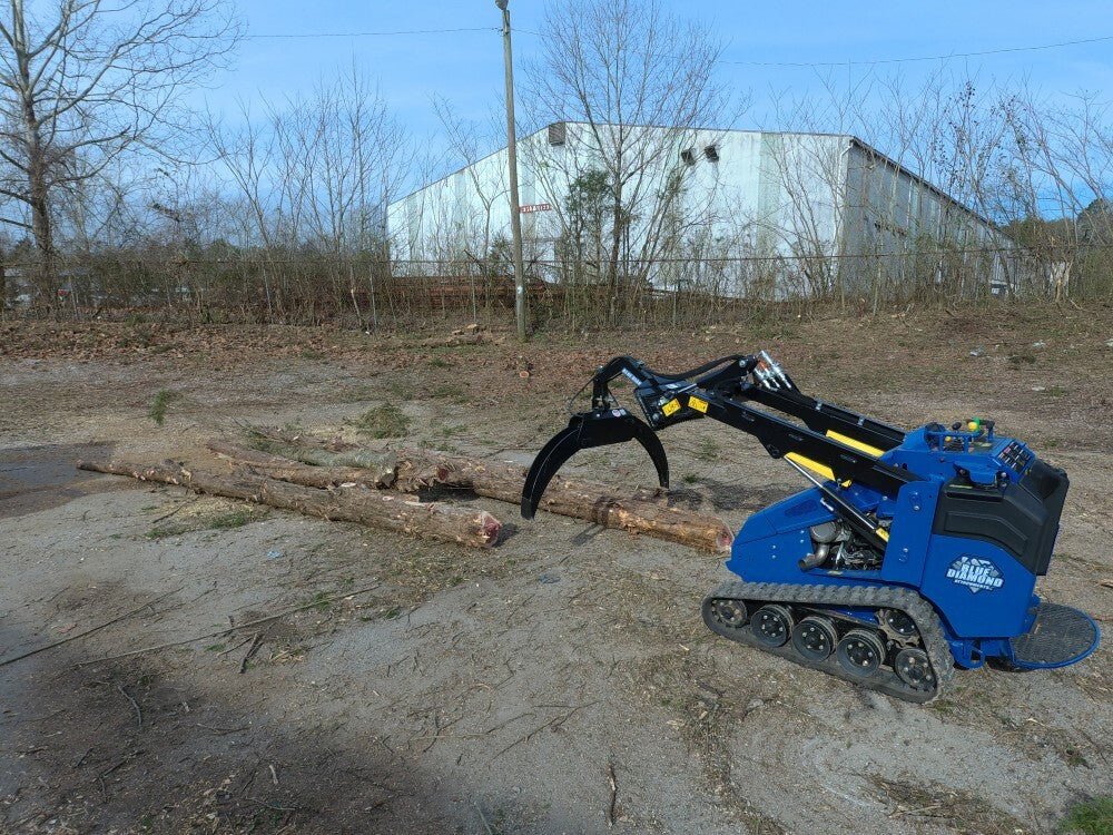 Blue Diamond Mini Log Grapple - Blue Diamond Attachments