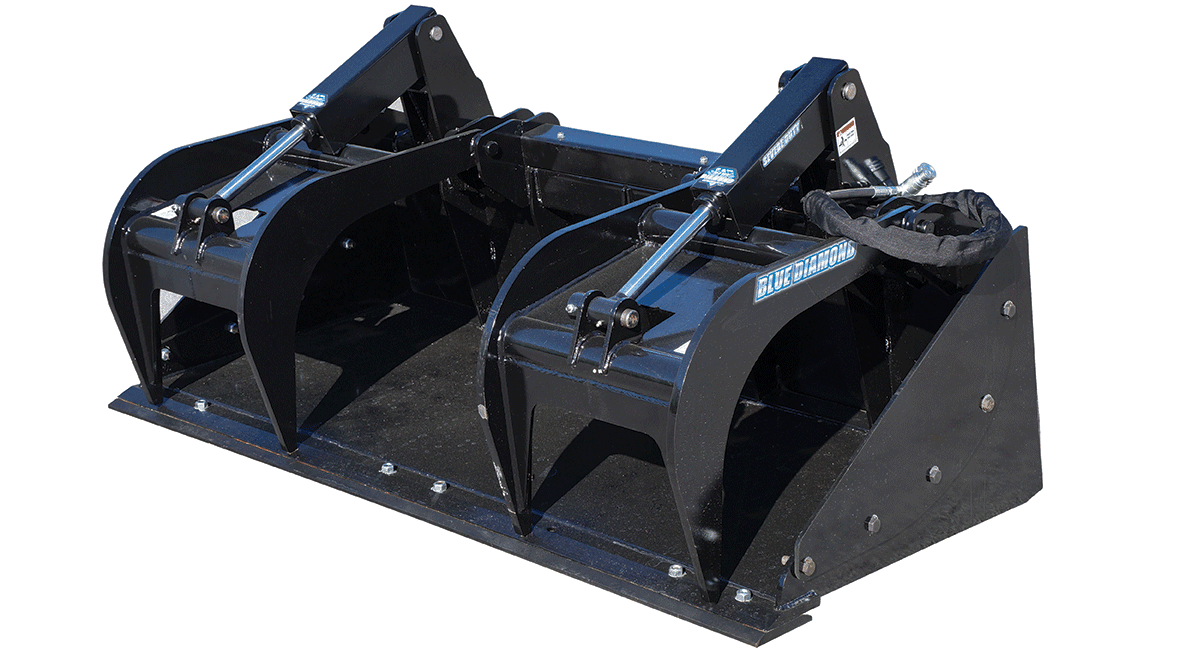 Grapple Bucket – Severe Duty - Blue Diamond Attachments