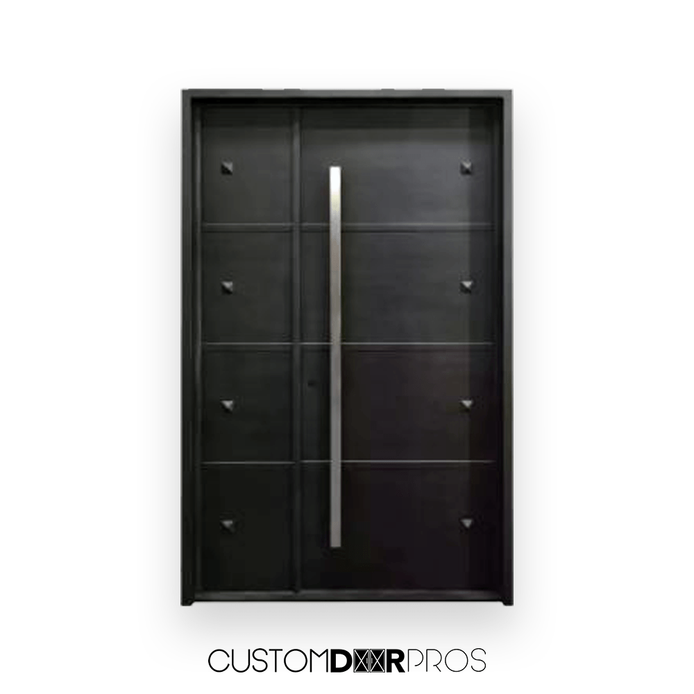 Leto Pivot Door - Custom Iron Door Pros