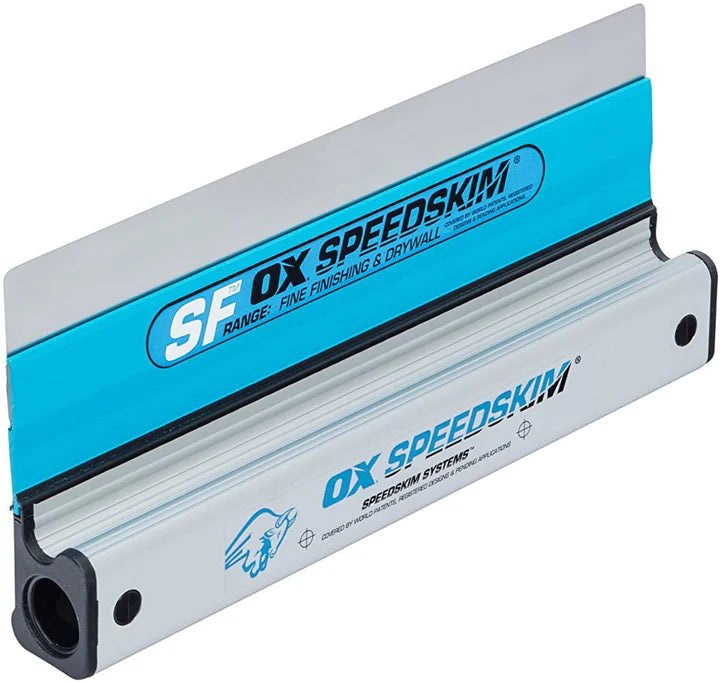 OX Pro SF QuickSkim Finishing Rule - Semi Flexible Stainless Steel | 12" / 300mm - Ox Tools