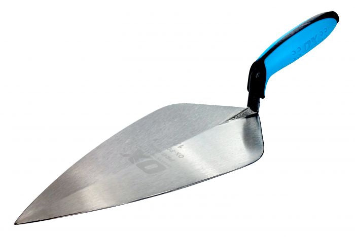 OX PRO WIDE LONDON PATTERN BRICK TROWEL | OX GRIP - Ox Tools