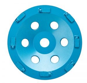 PCD CUP WHEELS - FLAT TOP HALF ROUND - Syntec