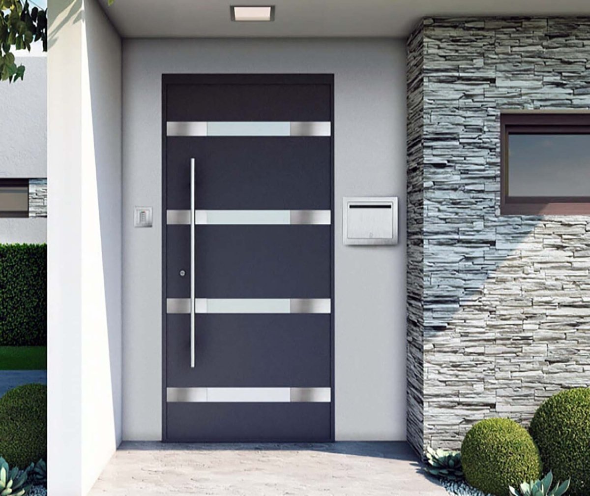 Rhea Pivot Door - Custom Iron Door Pros