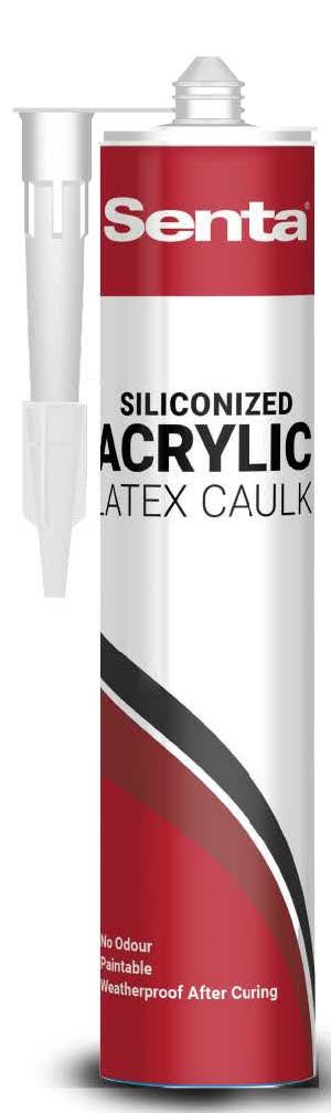 Siliconized Acrylic White Caulk - 24 Count - zsstore.shop