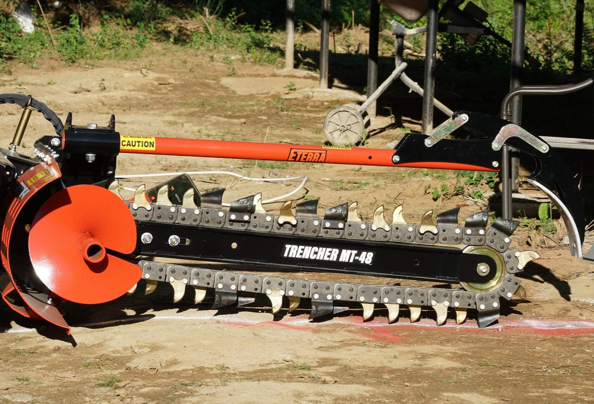 Skid Steer 4 FT. Tremcher Attachment - Eterra