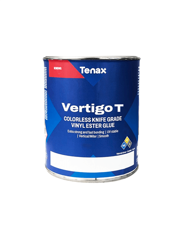 Vertigo T Vinyl Ester Knife Grade VERTIGOTKG1QT - 1