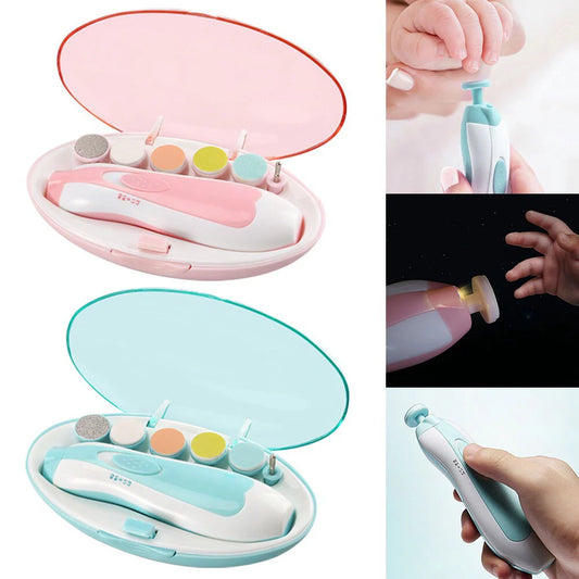 Electric Baby Nail Trimmer – Safe & Silent Grooming for Newborns and Toddlers