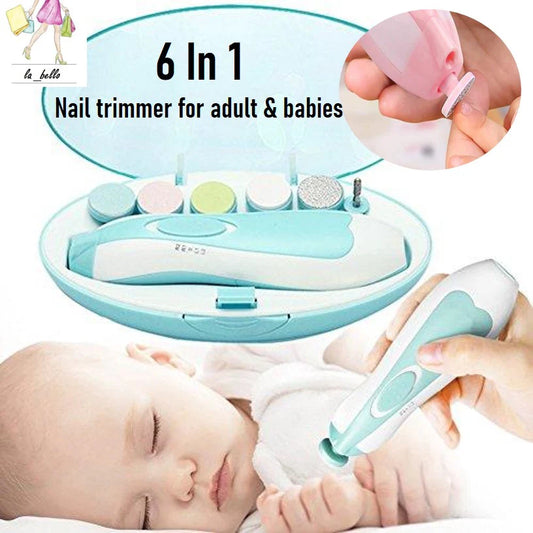 Electric Baby Nail Trimmer – Safe & Silent Grooming for Newborns and Toddlers