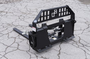 Blue Diamond® Hydraulic-Adjusting Pallet Forks - Blue Diamond Attachments