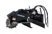 Blue Diamond® Skid Steer Swing Arm Stump Grinder - Blue Diamond Attachments