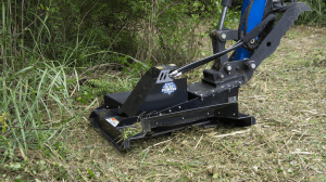 Mini Excavator Brush Cutter – Severe Duty - Blue Diamond Attachments