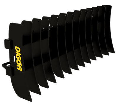 Root Rake For Skid Steer / Tracked Loaders & 3-10T Excavators